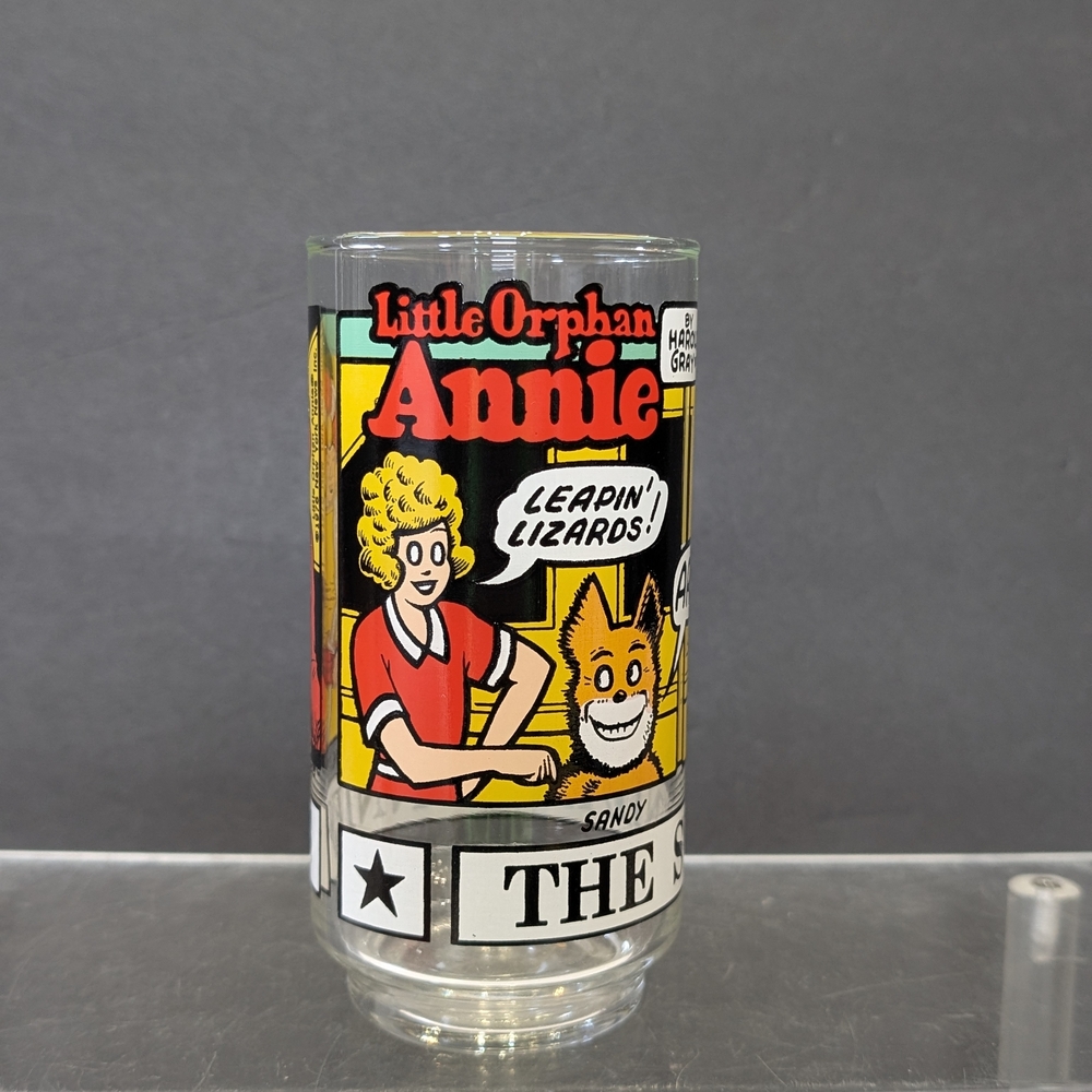 Little Orphan Annie Glass Tumbler